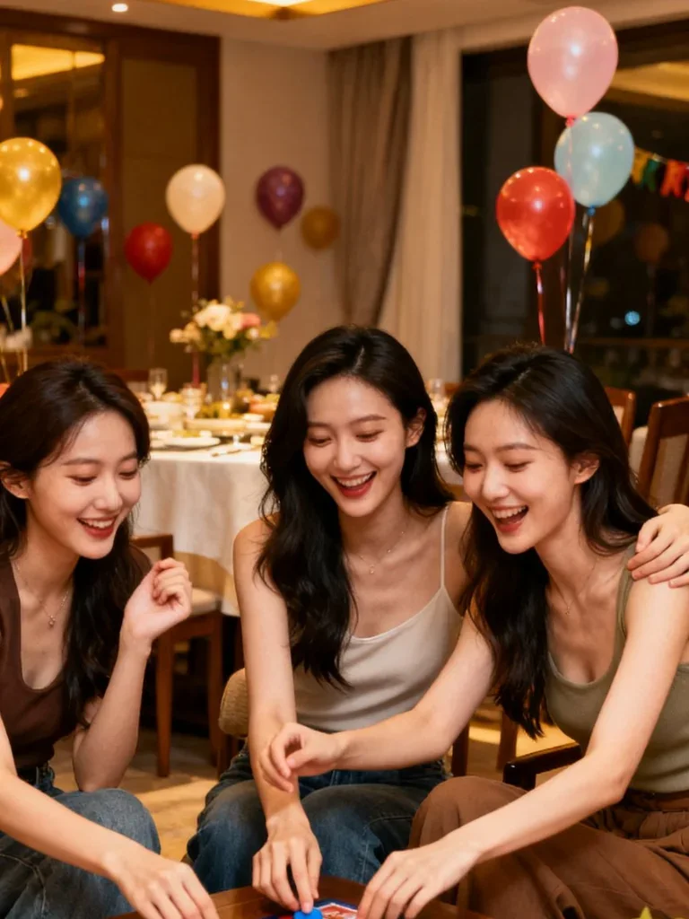 Family party games with children
