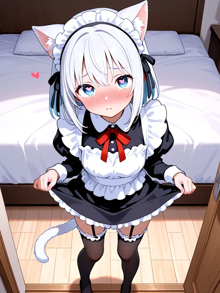 your little cat lady maid